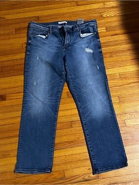 Banana Republic Medium Blue Straight-Leg Jeans